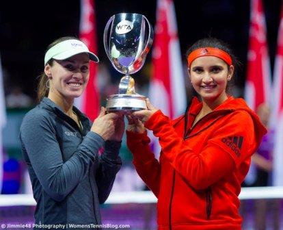 Martina Hingis and Sania Mirza Singapore