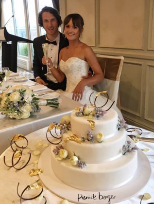 Arina Rodionova wedding photo